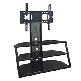 Walker Edison Escada 4-in-1 TV Stand w. Mount - 3 Level