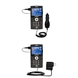 Essential Kit for the Samsung Blackjack i607 - includes Car and Wall Charger with Rapid Charge Technology - Gomadic Brand w/ TipExchange Technology