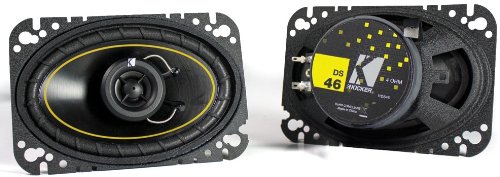 Kicker 11ds46 4x6 Coaxil Speakers Pair Rohs Co