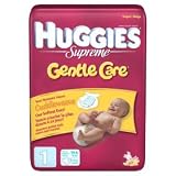 HUGGIES Supreme Gentle Care Diapers with Cuddleweave, STEP 1 - 44 DIAPERS