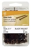 UPC 764666000070 product image for The Hillman Group 41798 Panel Nail, 1-Inch, Black Walnut | upcitemdb.com