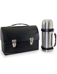Black Dome Lunch Box & Thermos