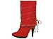 Reneeze RENEE-1 Women's High-Heels Mid-Calf Boot - Red, Size 9