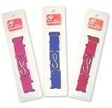 3 Pack Snake Belts 2-10yrs Black/Navy/Blue