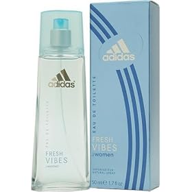 Adidas Fresh Vibes By Adidas For Women, Eau De Toilette Spray, 1.7-Ounce Bottle