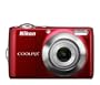 Nikon COOLPIX L24 14 MP Digital Camera with 3.6x NIKKOR Optical Zoom Lens and 3-Inch LCD (Red)