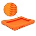 TabSuit® Soft Silicone Gel Rubber Case Cover for 7'' Dragon Touch Y88X/Y88, KingPad K70, NeuTab N7/ N7 Pro and more 7 inch tablets (Orange)