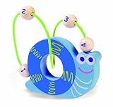Boikido Eco-friendly Wooden Stacking Toy, Eric the Snail