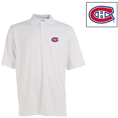 Antigua Montreal Canadiens Power Play Polo Shirt Large