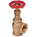 Milwaukee Valve 504 Series Bronze Globe Valve, Class 125, Elbow, Threaded Bonnet, NPT Female