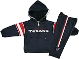 Houston Texans Toddler Full Zip Hooded Jacket and Pant Set - 4T