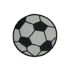 Fu�ball 5,4 cm B�GELBILD AUFN�HER APPLIKATION Fussball Ball Tor B�lle Emblem