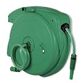 automatischer Gartenschlauch aufroller Schlauchtrommel 20 m 1/2" selbstaufrollend - POW 63857
