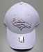 NFL Men's Denver Broncos End Zone White Structured Flex Hat - Tw90Z (White, Small/Medium)
