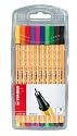 Stabilo 8810 - Fineliner Point 88 10er Etui