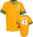 Dennis Eckersley Majestic Cooperstown Throwback Oakland Athletics Jersey