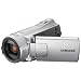 Samsung SMX-K40 SD Camcorder (SDHC/ MMC Card, 65-fach intelli Zoom, 6,9 cm (2,7 Zoll) LCD-Display) silber
