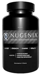Nugenix Natural Testosterone Booster Capsules, 90 Count