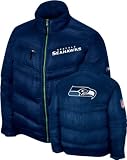 Seattle Seahawks Shield NFL Heavyweight Jacket, Size= X-Large