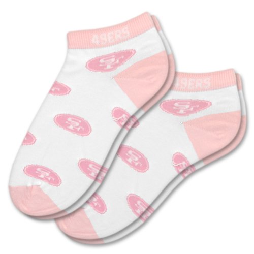 San Francisco 49ers Women's Pink Socks (2-pack)