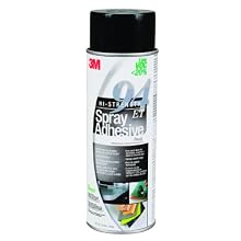 3M Hi-Strength 94 ET Spray Adhesive Red Low VOC, 24 fl oz can, net wt 19.8 oz (Pack of 1)
