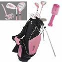 GolfGirl Pink Girls Junior Set inc bag Ages 4-7