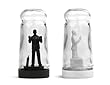 Kikkerland Drowning in Debt Salt and Pepper Shakers