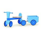 Enlarge toy image: Trike and Trailer Blue -  preschool activity for young kids