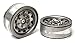 1.9 SR04 Beadlock Wheels (Uncoated Silver) (2) 70497