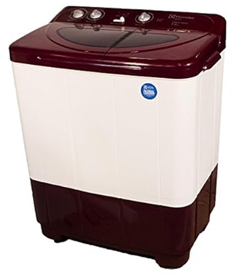 Electrolux ES72USMR Semi-automatic Top-loading Washing Machine (7.2 Kg, Maroon Red)