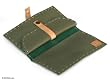 Leather wallet, 'Urban Green' Leather wallet, 'Urban Green'