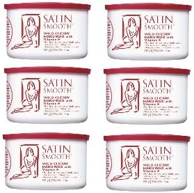 Satin Smooth Wild Cherry Wax 6 Pack