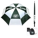 NFL New York Jets 62-Inch Double Canopy Umbrella