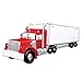 Polar X Semi Truck Tractor Trailer Personalized Christmas Tree Ornament