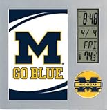 Michigan WOLVERINES Executive Team DESK CLOCK New Gift