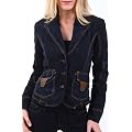 Sexy Woman Jeansjacke SWB3480 Dunkelblau