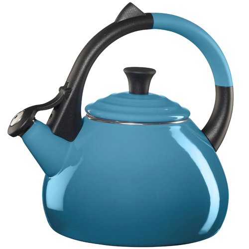 Le Creuset Enameled Steel Kettle Caribbean