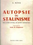 A. Rossi. Autopsie du stalinisme : Av...