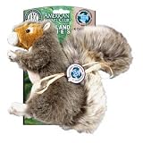 AKC Green Planet Squirrel Large Squeak Toy Jakks Pacific