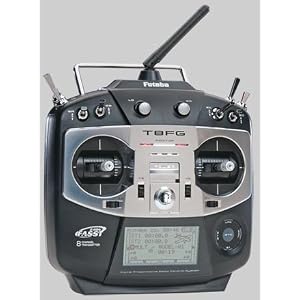 Futaba 8FGH 2.4 GHz 8-Channel Computer Radio with the R6008HS 8-Channel Receiver and no... by Futaba