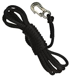 Stearns® 3/8'x20' Solid Braid MFP Winch Rope Black