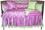 Angel Song Hot Stuff Four-Piece Crib Bedding Set