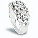 Volpino Clear Swarovski Crystal Ring Size 8