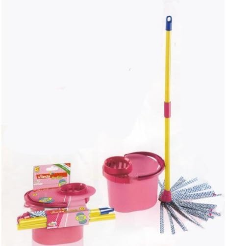 Faro Super Vileda Toy Mop Set (Pink) by Faro
