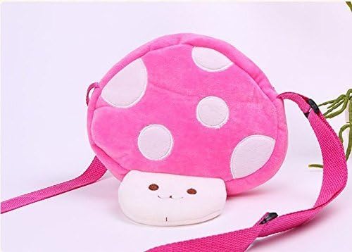 Super Meng Cute Cartoon Mushroom-shaped Fruit Shape Increase Lady Hand Bag Purse Wallets