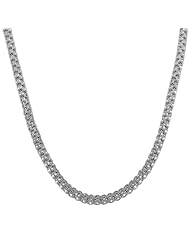 Sterling Silver 3.5-mm Bismark Chain