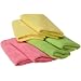 DII Microfiber Cloth, FruitPunch, Set of 6