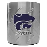Kansas State Wildcats NCAA Diamond Plate Beverage Can Holder