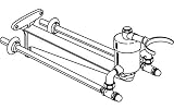 American Standard 7676.029.002 Knee Action Mixing Valve, Chrome