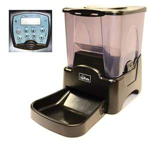 Large Automatic Pet Feeder Electronic Programmable Portion Control Dog and Cat Feeder w/ LCD Display